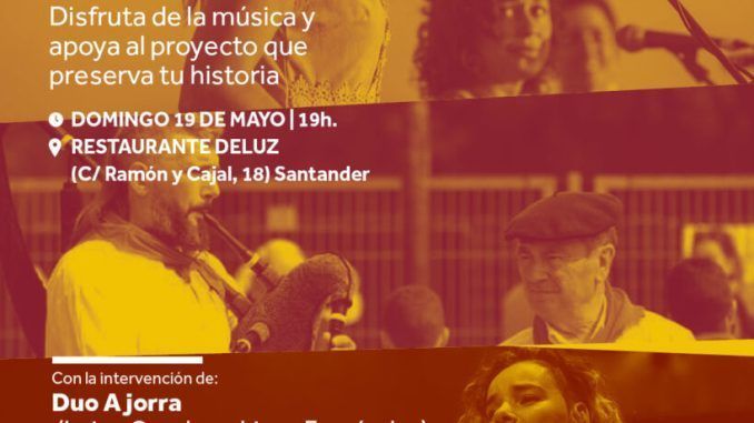 Domingo 19 de mayo, 19.00 Fiesta Solidaria en Deluz, Santander.
