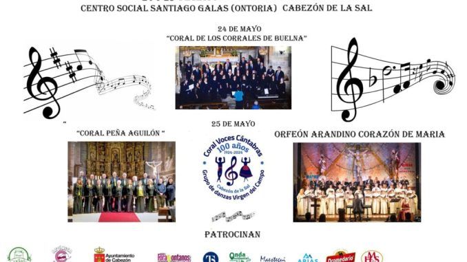 Viernes 24 y sábado 25 de mayo 1ª Jornadas Musicales Foramontanas en Ontoria.